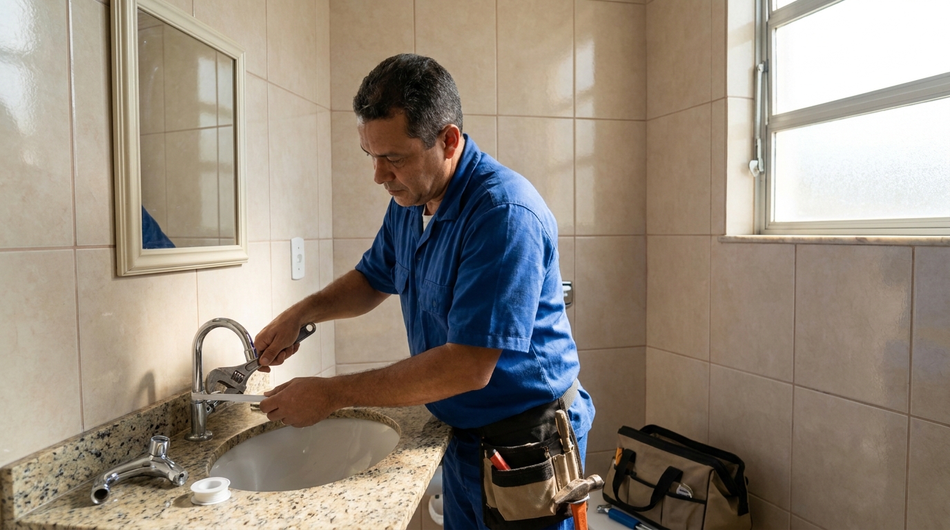 Ajustes em Torneiras no Renascença, Belo Horizonte‑MG