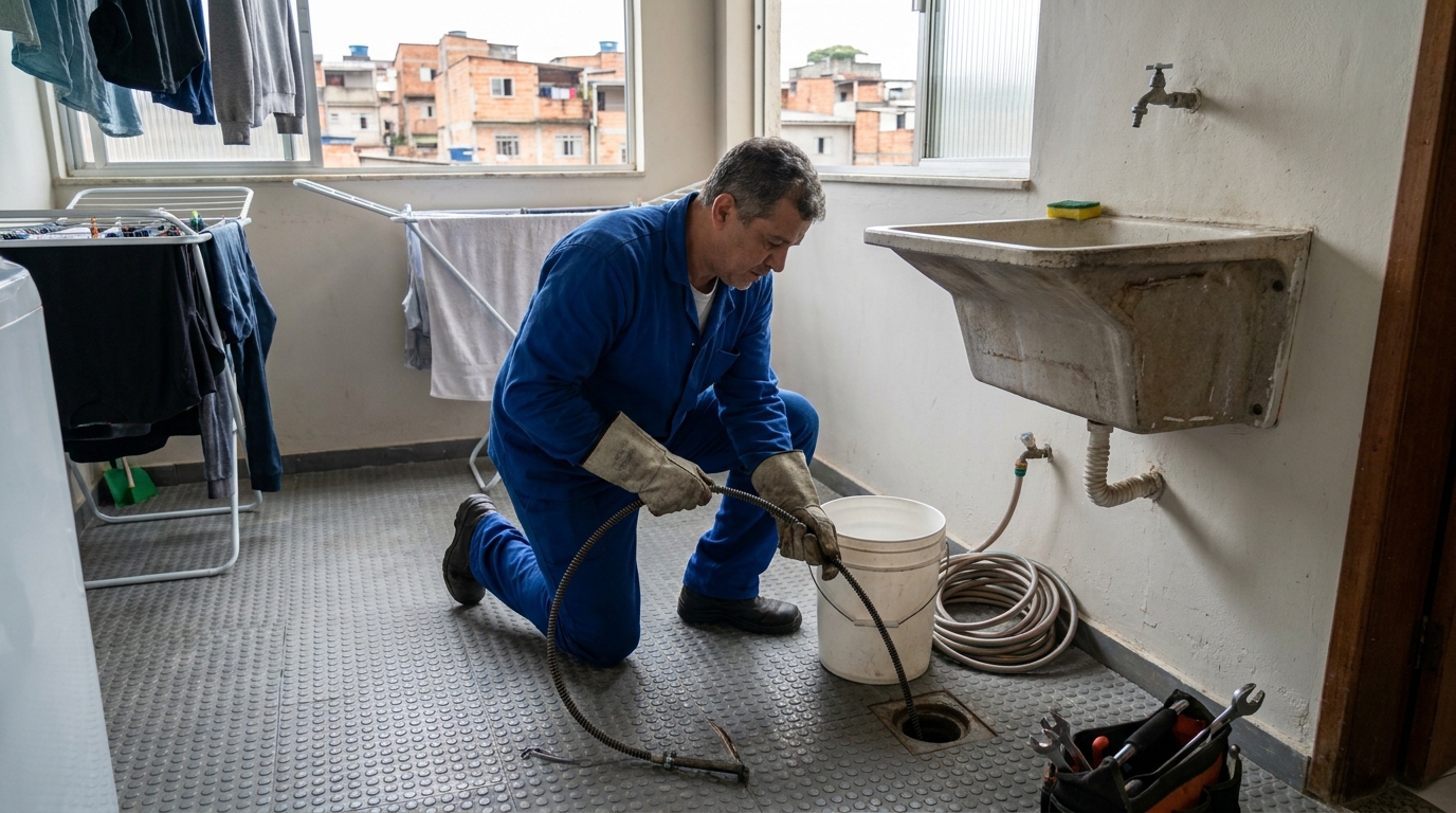 Desentupimento de Ralos Externos na Santa Inês, Belo Horizonte‑MG